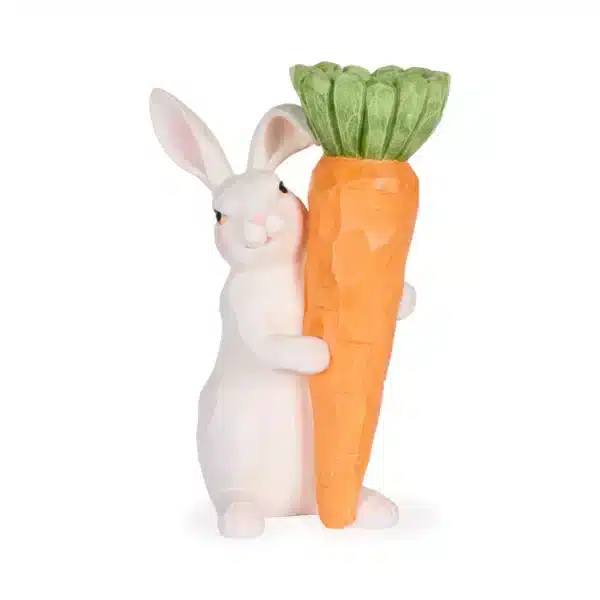 CARROT RABBIT CANDLE HOLDER - Image 2