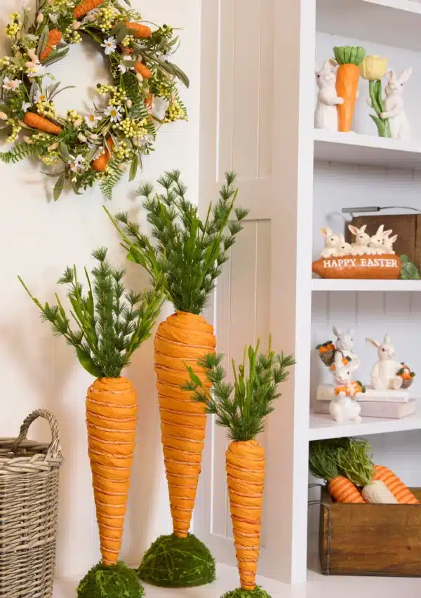 CARROT RABBIT CANDLE HOLDER - Image 3