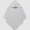 PUREBABY KOALA HOODED TOWEL - GREY MELANGE - Image 4