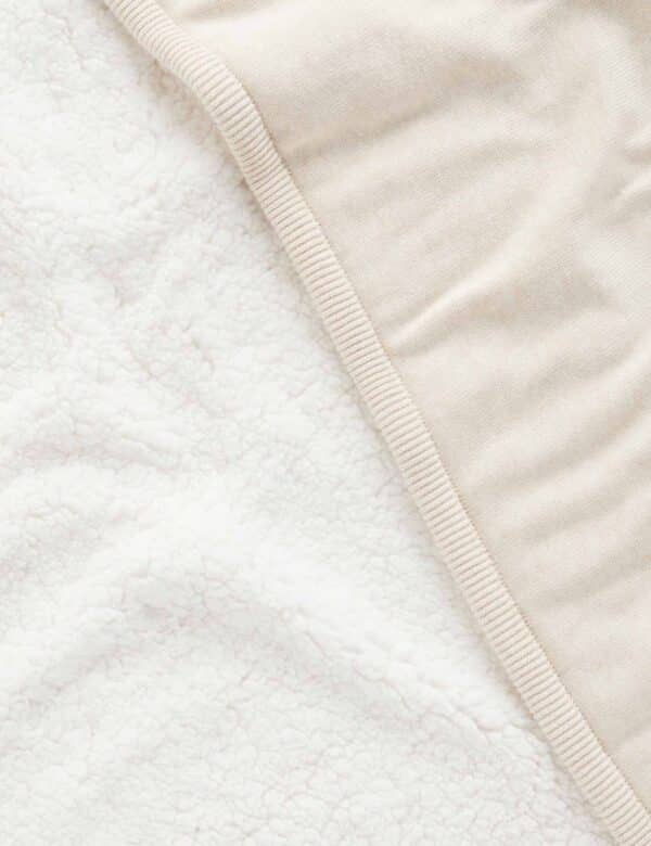 Embroidered Lined Blanket - Image 7
