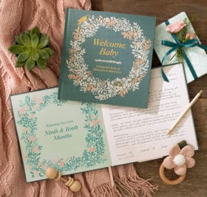 WELCOME BABY – A PLACE TO CAPTURE EVERY MIRACLE & MILESTONE OF BABY’S FIRST YEAR