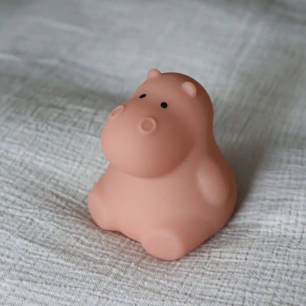 Designstuff - Little Hippo Night Lamp - Clay - Image 4