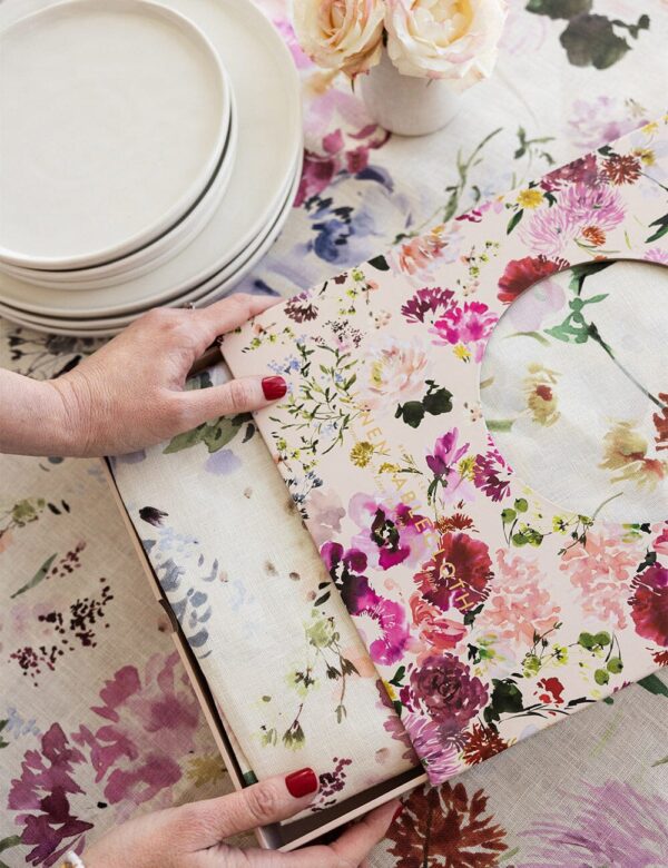WILDFLOWERS LINEN TABLECLOTH - Image 3