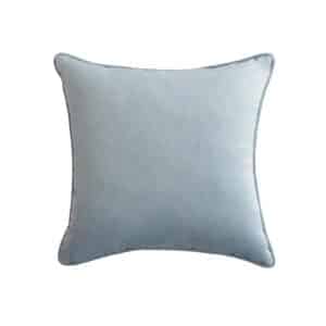 55cm Throw Cushion  Blue Velvet