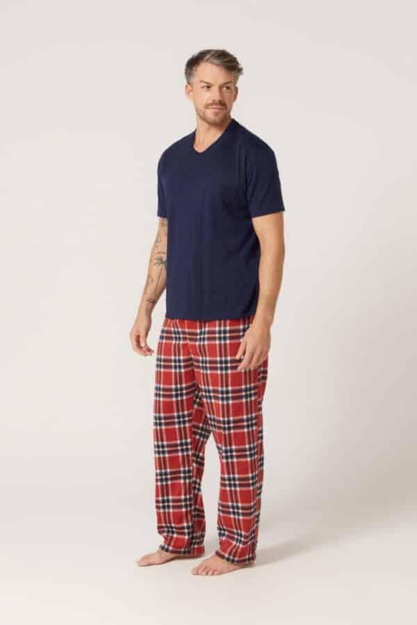 Tee & Flannel Pant Set - Image 4