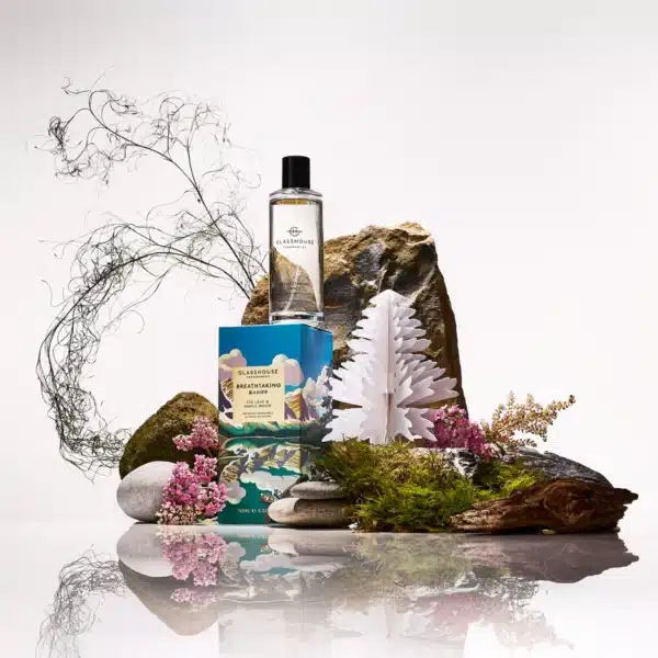 BREATHTAKING BANFF $49.95 MAPLE WOOD & FIG LEAF 150mL Interior Fragrance & Paper Diffuser - Image 3