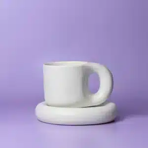 Sage & Cooper Lola Chubby Mug  White