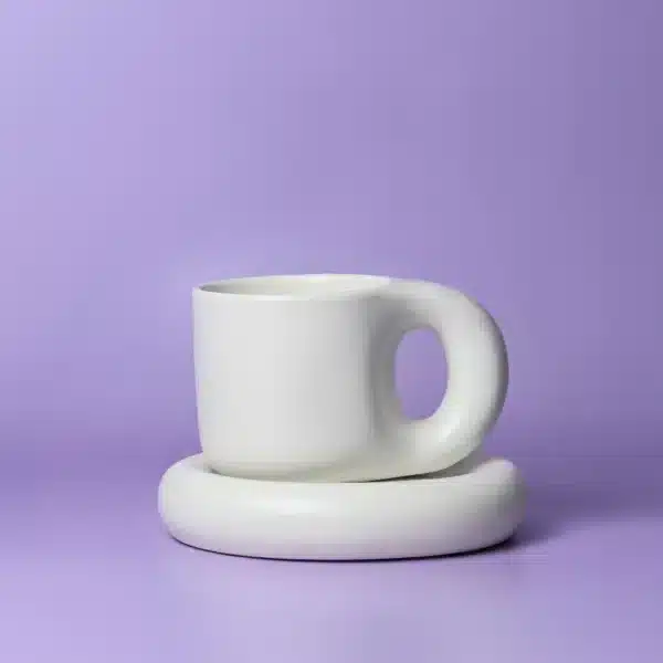 SAGE & COOPER Lola Chubby Mug  White