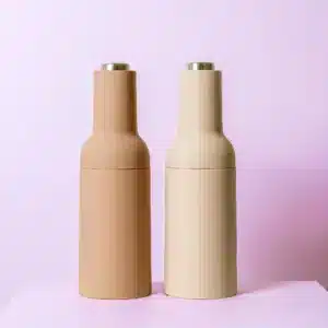 Thea Automatic S&p Grinder Set. Beige  /caramel