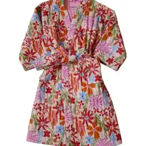 Winter Garden Quilted Robe