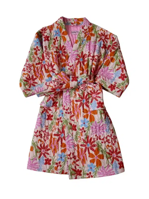 Winter Garden Quilted Robe - Image 2
