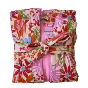Winter Garden Quilted Robe
