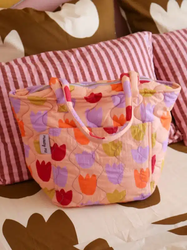 Tulip Fields Quilted Bag - Image 4