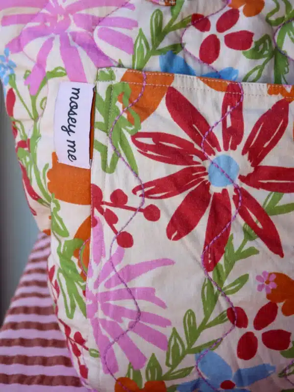 Winter Garden Quilted Bag - Image 5