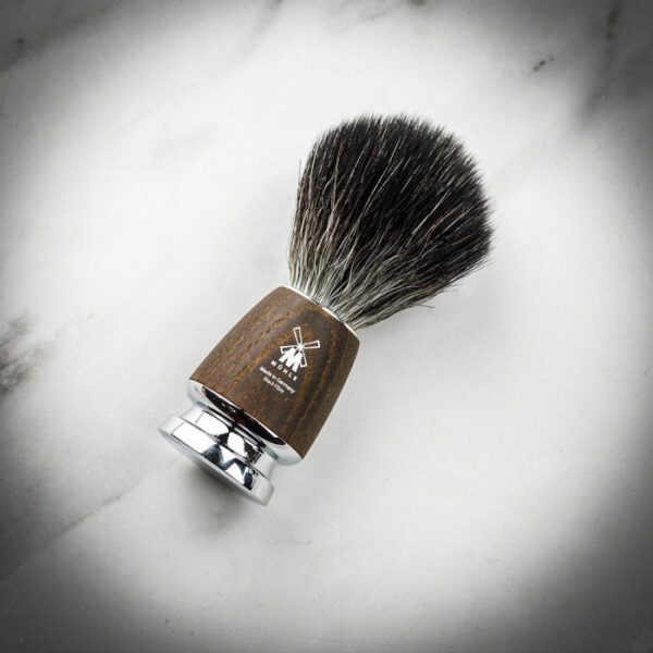 MÜHLE Rytmo, 3-piece Fusion Shaving Set – Black Fibre/ Steamed Ash - Image 3