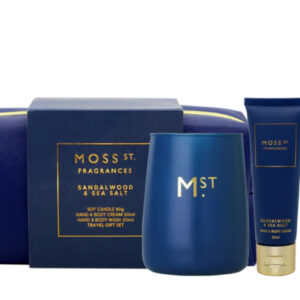 Sandalwood & Sea Salt Travel Gift Set
