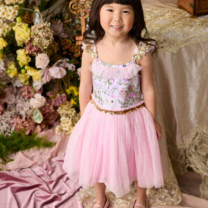 Heirloom Treasures’ Amelie Dress In Pink Multi