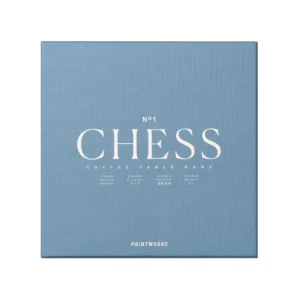 Printworks Classic Games Chess Dusty Blue