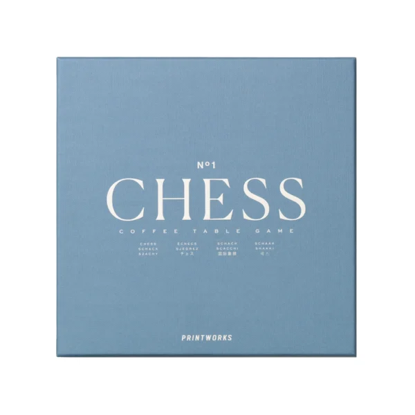 PRINTWORKS Classic Games Chess Dusty Blue