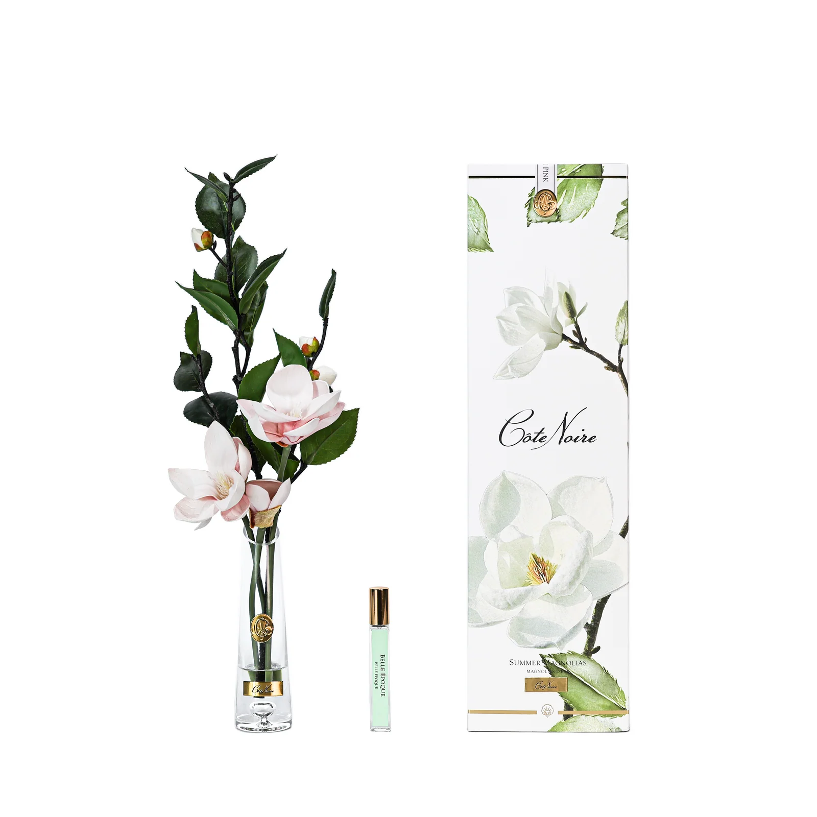 COTE NOIRE ** NEW ** SUMMER MAGNOLIA - PINK & GOLD