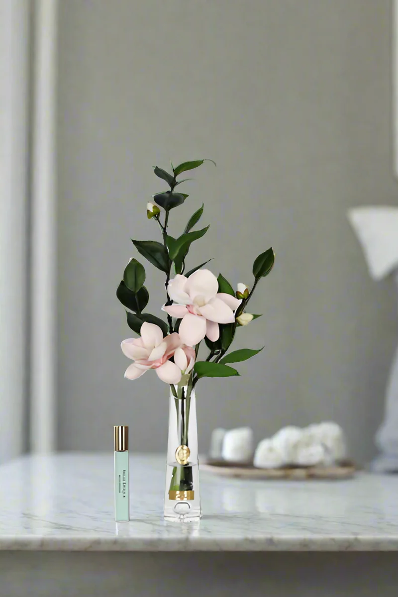 COTE NOIRE ** NEW ** SUMMER MAGNOLIA - PINK & GOLD - Image 4