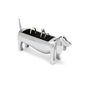 Dachsie Ring Holder – Chrome