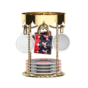Bialetti Magico Ricordo Cups & Saucers Carousel (set 4)