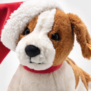 Steiff Christmas Snuffy Dog, 27 Cm