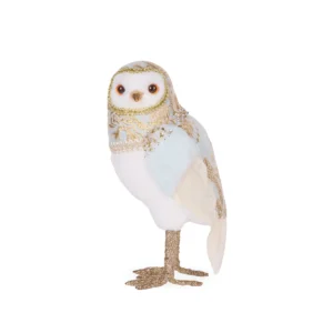 25 Cm Exquisite Blue Jacquard Owl