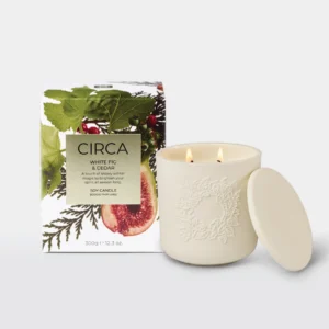 White Fig & Cedar Soy Candle 300g