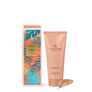 Limited Edition Saltwater Blush $50.00 200ml Glow Body Cream