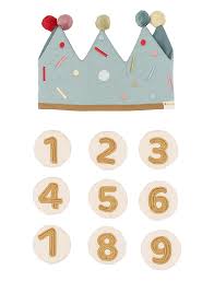 Fabelab – Celebration Crown Blue Mix – Birthday