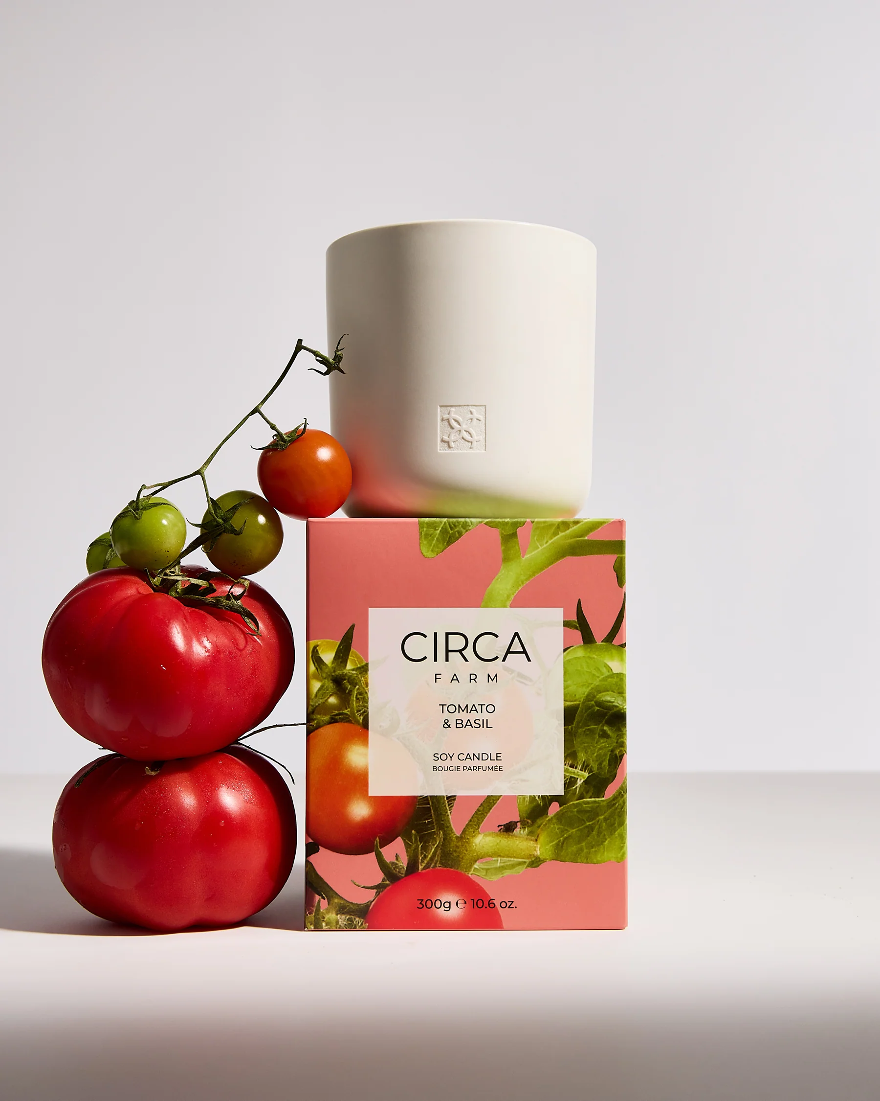 TOMATO & BASIL Soy Candle 300g - Image 3