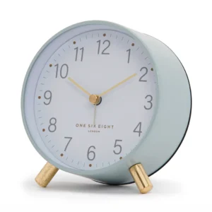 Maisie Sage Green Silent Alarm Clock