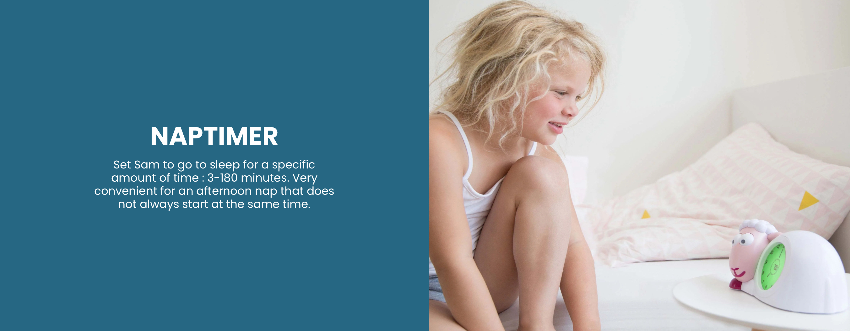 ZAZU Sleep Trainer Clock - Sam The Sheep (Grey) - Image 6