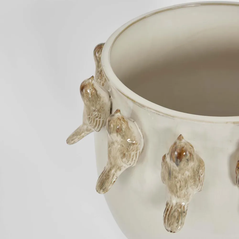 BIRD VASE WHITE - Image 3