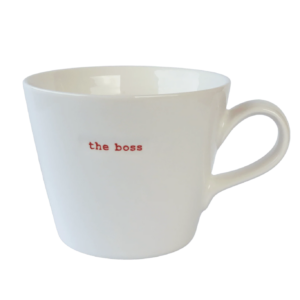 Expressive Mugs The Boss 350ml Porcelain Mug
