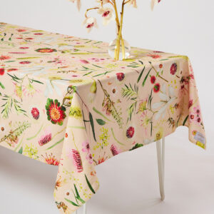 Yellow Wattle Table Cloth 142cm X 280cm