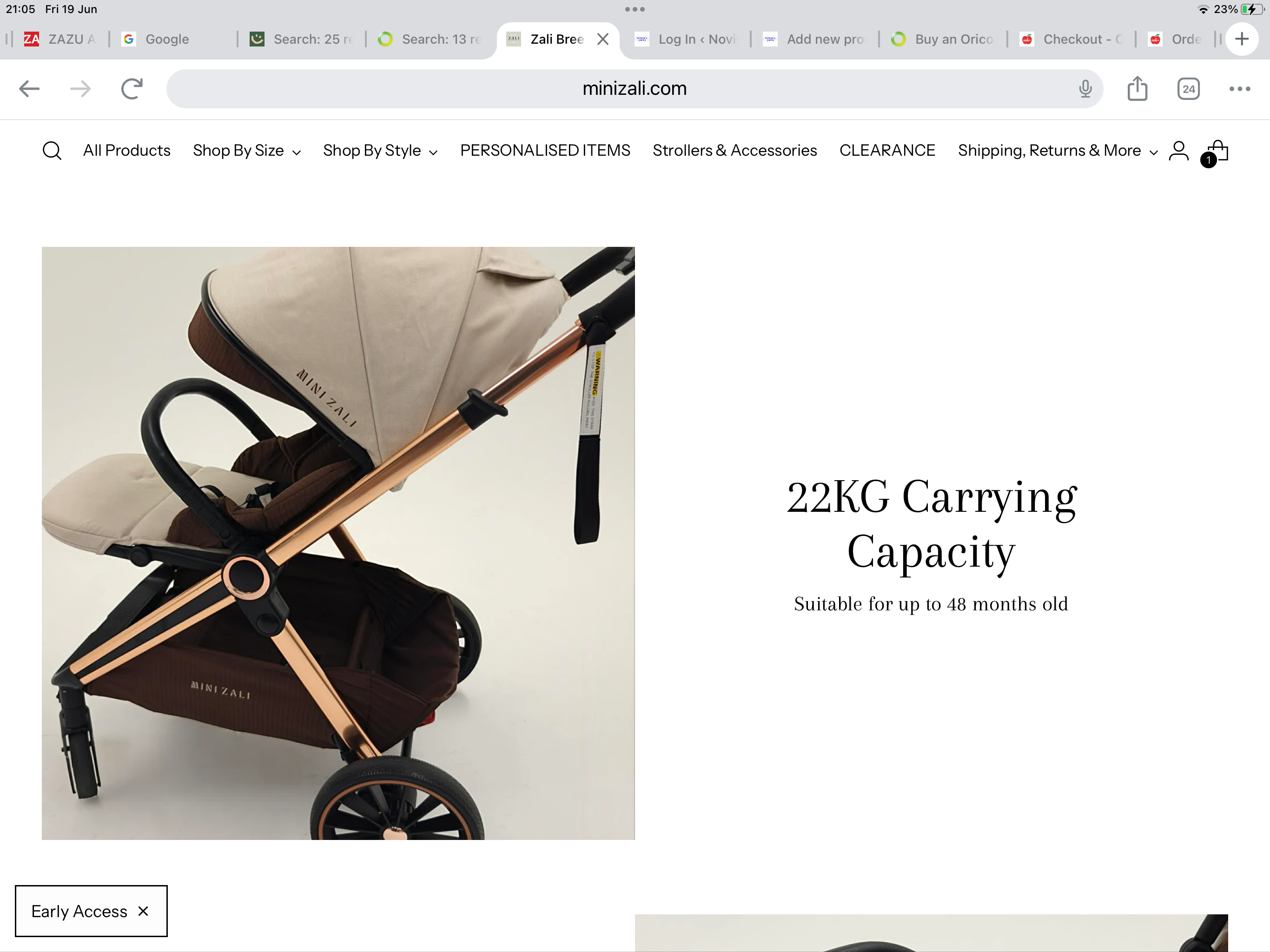 Zali Breeze Stroller - Image 12