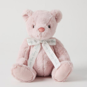 Jiggle & Giggle I Love You Very Much Pink Bear Medium