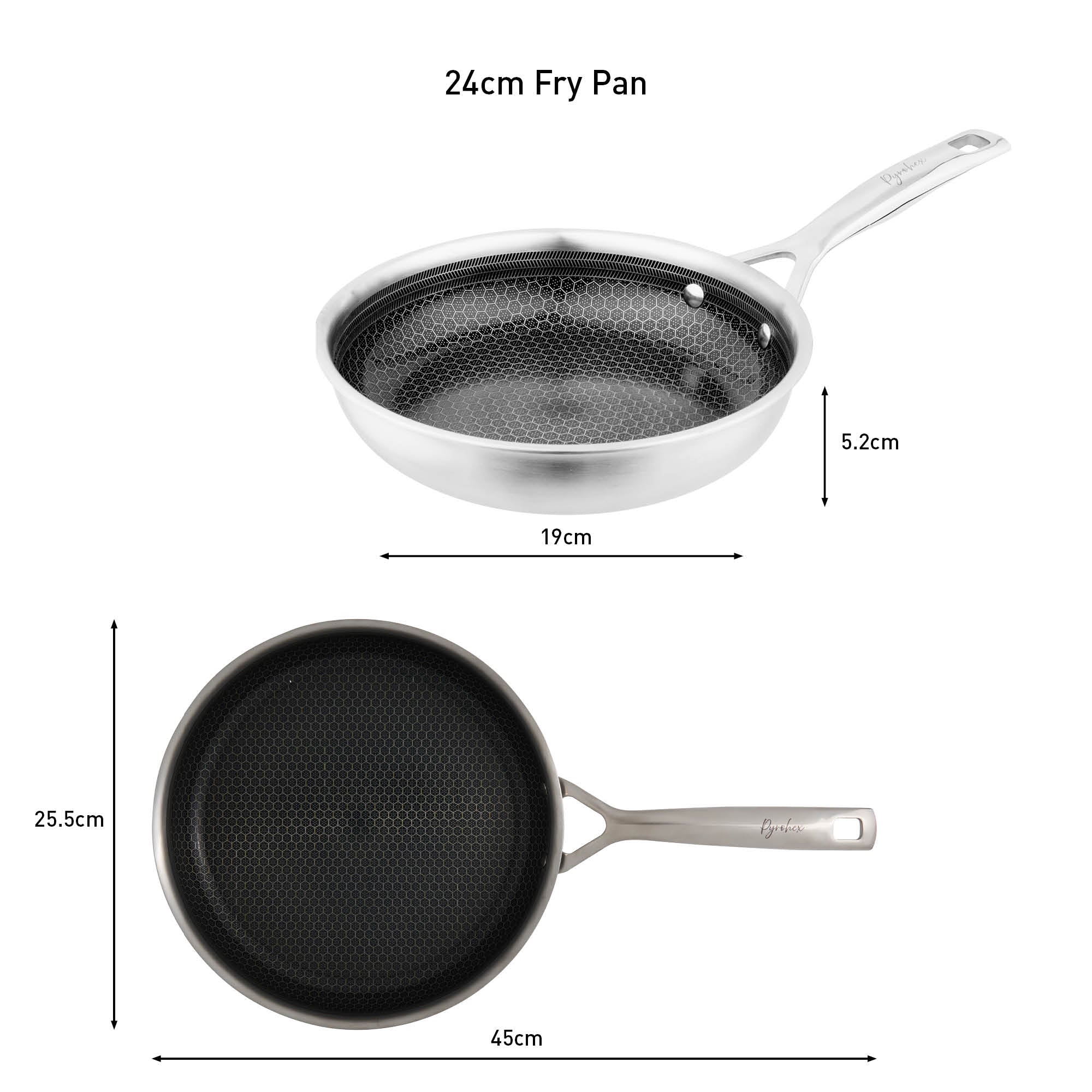 PYROHEX Fry Pan 24 cm - Image 5