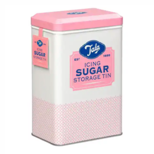 Tala Originals Icing Sugar Storage Tin 108x73x165mm
