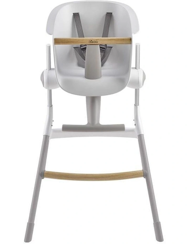 Beaba Up & Down High Chair - Grey & White
