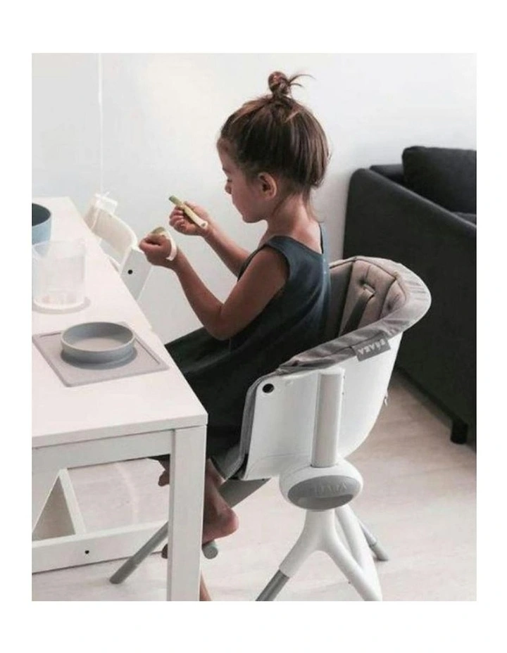 Beaba Up & Down High Chair - Grey & White - Image 6