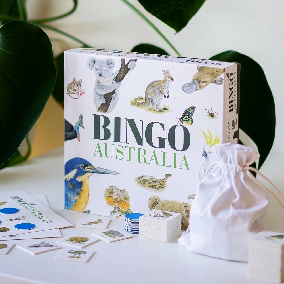 Bingo Australia Board Game.