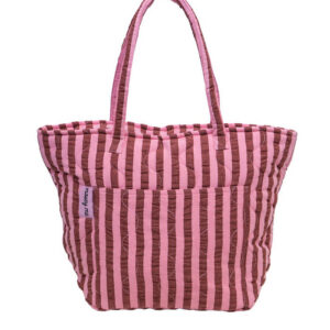 Sundae Seersucker Quilted Bag