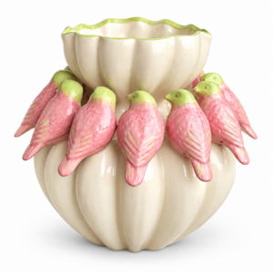 Large Bird Vase